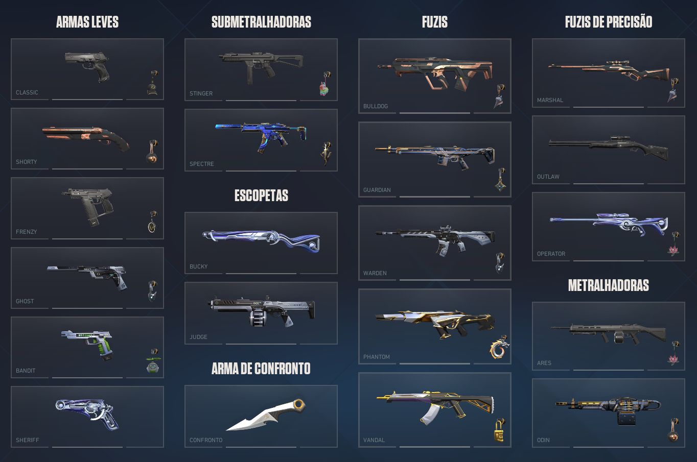 Conta Valorant com Skins - Lvl 102 - Full Agentes - Full Acesso