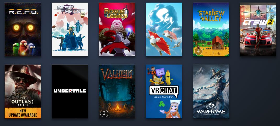 Minha conta da Steam