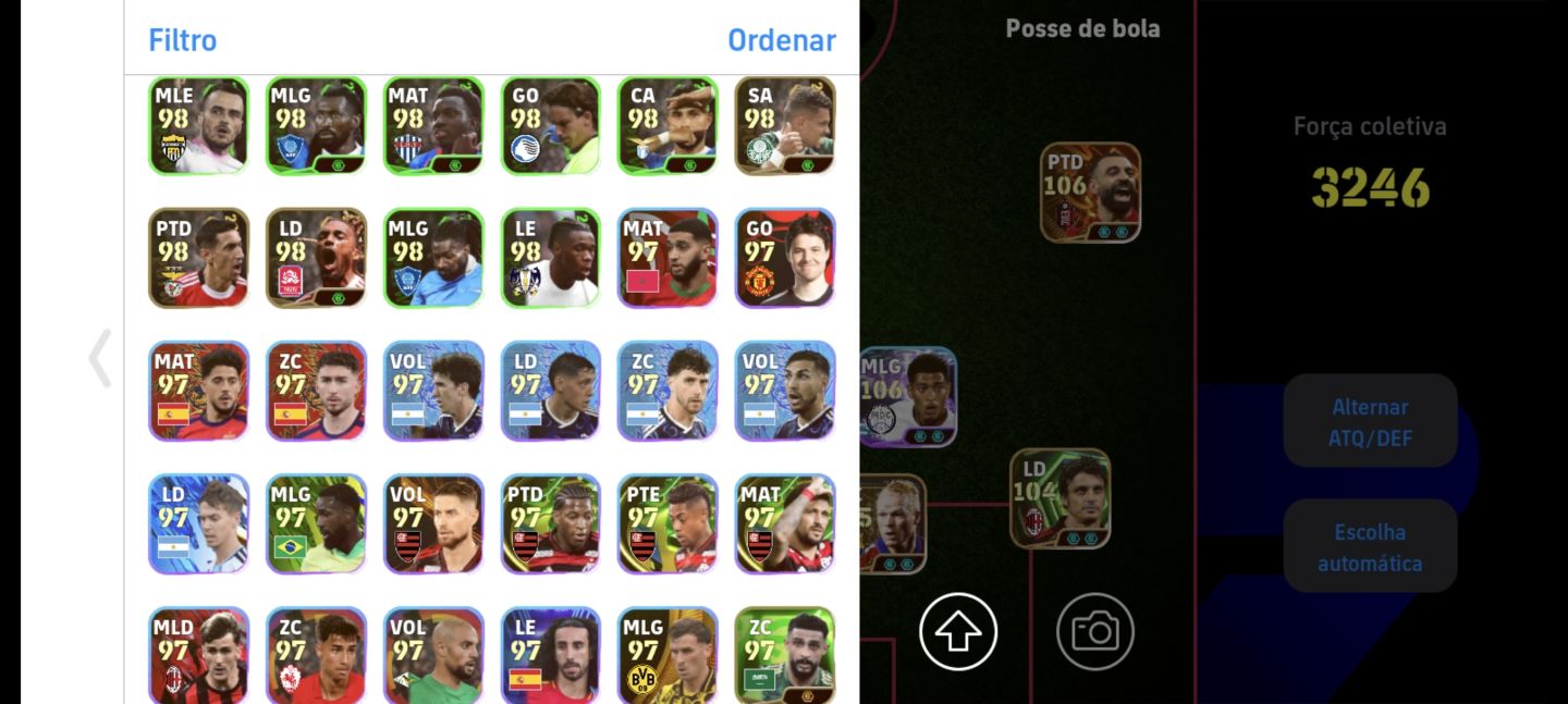 EFOOTBALL 3253 DE FORÇA