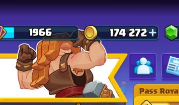 Conta Clash Royale pontuação 1966 - 35evo