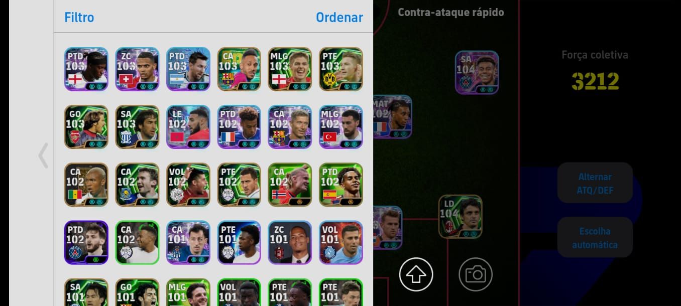 CONTA EFOOTBALL MOBILE À VENDA!