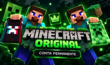 MINECRAFT FULL ACESSO + BRINDES