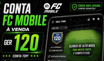 Conta FC Mobile à Venda (GER 120)!!!!!!!