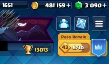 CONTA CLASH ROYALE +13000 TROFÉUS! COMPLETASSA!