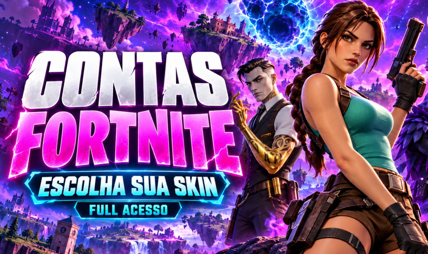 Contas Fortnite | Escolha Sua Skin Favorita | Full Acesso