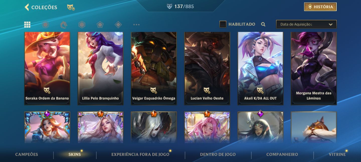 Conta Wild Rift main mid e Sup