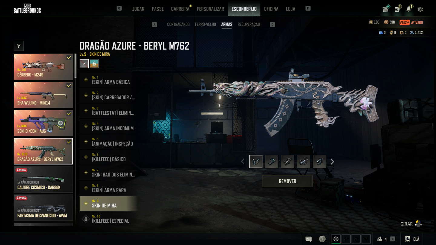 CONTA PUBG RARA E VALORIZADA +4.000 HORAS|+R$5.000 INVESTIDOS |SEM BAN|