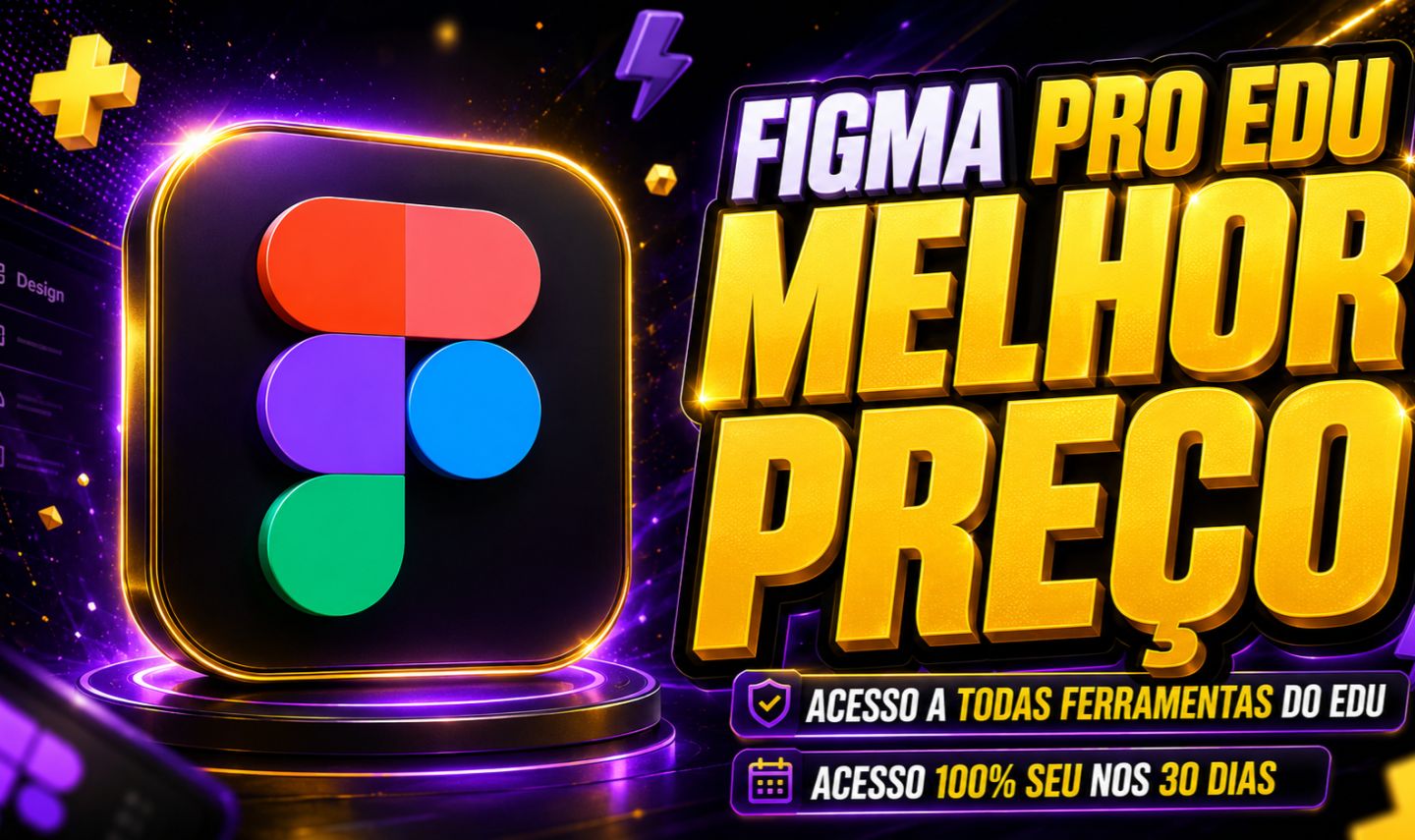 FIGMA EDU | ACESSO TOTAL A CONTA | 3.000 CRÉDITOS FIGMA MAKE