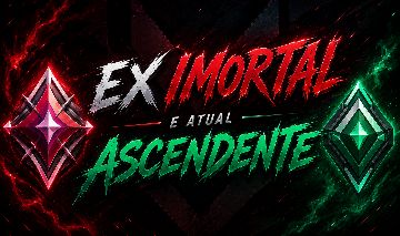 CONTA Valorant EX-IMORTAL | BUTTERFLY SAQUEADOR + PRELÚDIO + AYAKASHI