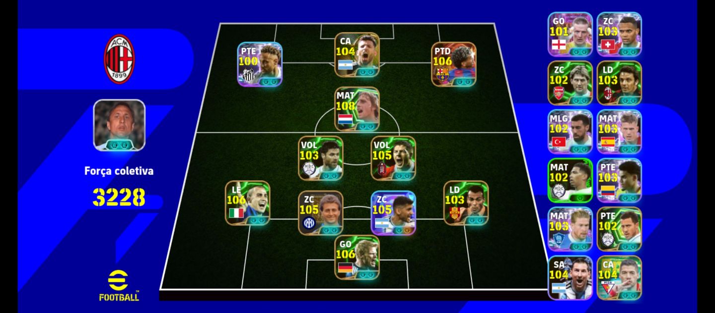 Conta de efootball 4 blitz