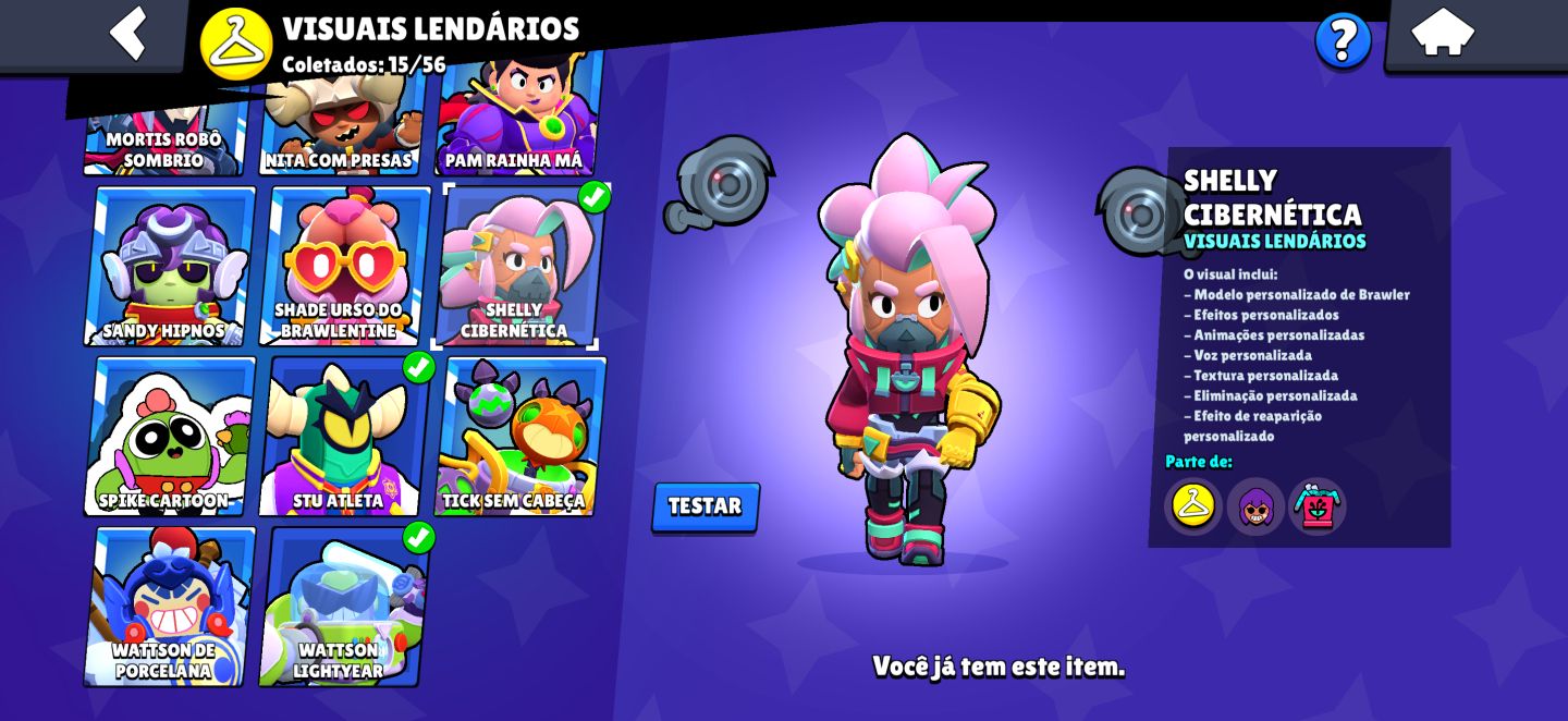 CONTA MUITO APELONA COM 90K DE TROFÉUS, 333 SKINS E MUITOS BRAWL UPADOS!