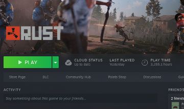 CONTA COM RUST 4 DLCS + 120 SKIN + GTA 5
