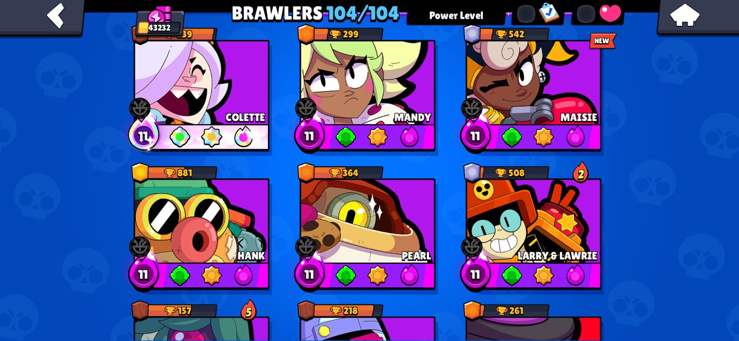 Conta de Brawl Stars muito boa!