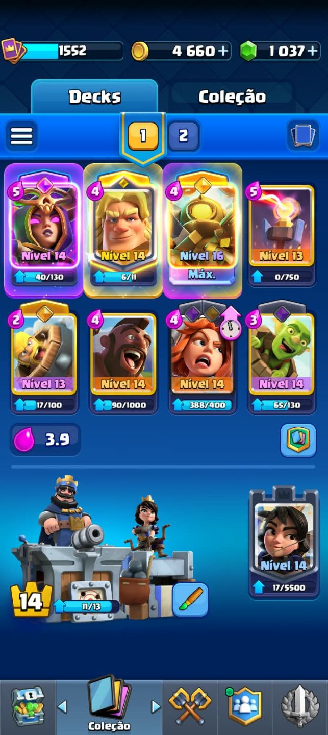 [MELHOR PREÇO!] CONTA DE CLASH ROYALE 10k TROFÉUS, 13 EVOS, 6 HERÓIS E VARIOS 14