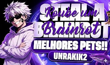 Brainrots raros e secretos! Garanta o seu antes que acabem! / Entrega rápida!