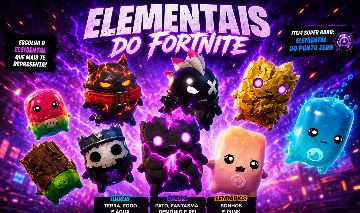ELEMENTAIS FORTNITE [MELHOR PREÇO]