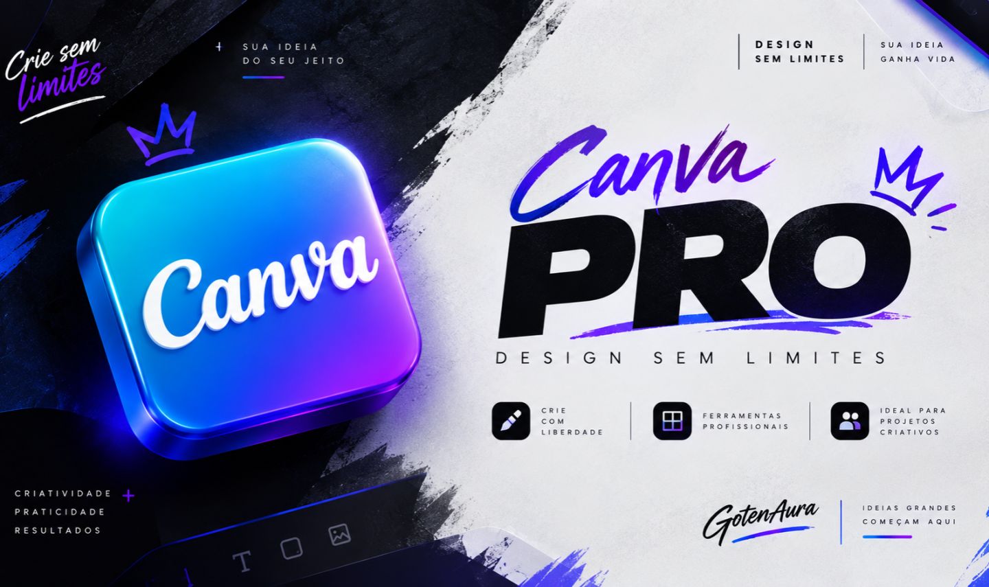 CANVA PRO POR 30 DIAS CRIE SEM LIMITES - ENTREGA AUTOMÁTICA!