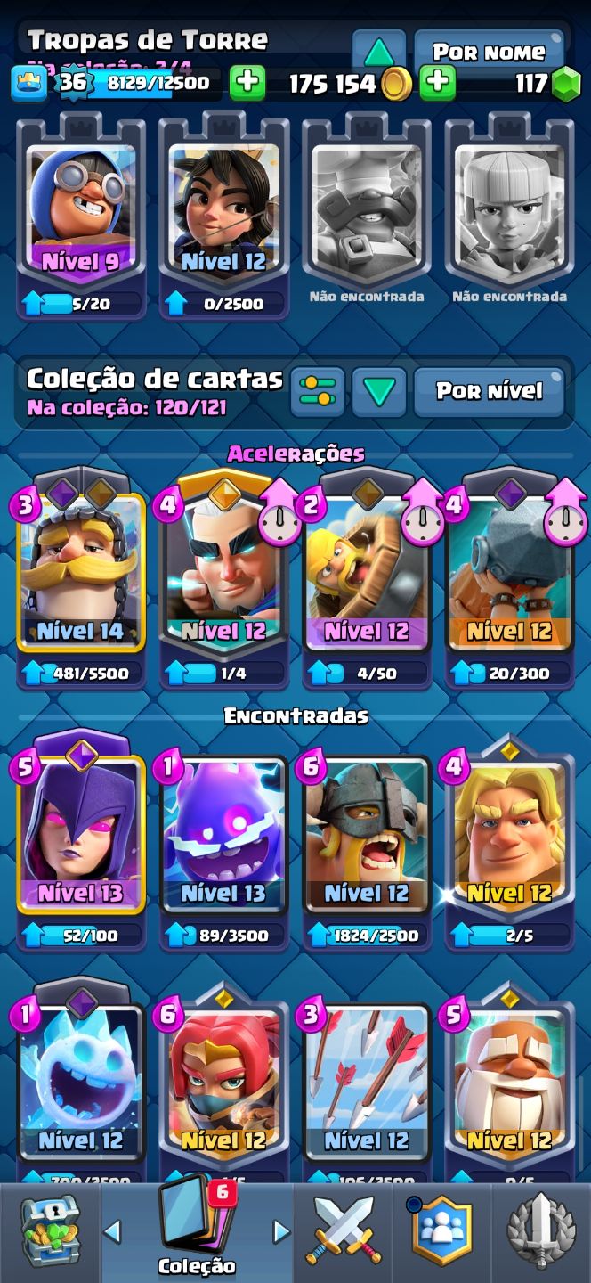 CONTA DE CLASH 7K DE TROFÉU ARENA 19
