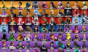 CONTA FORTNITE | 112 SKINS | SEASON X E + | CONTA EPIC COM GTA V E DYING LIGHT