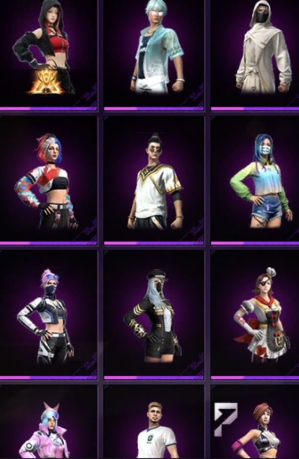 CONTA DE FREE FIRE FEMININA GEMADA SUPER ANTIGA 7 ANOS DE FREE FIRE