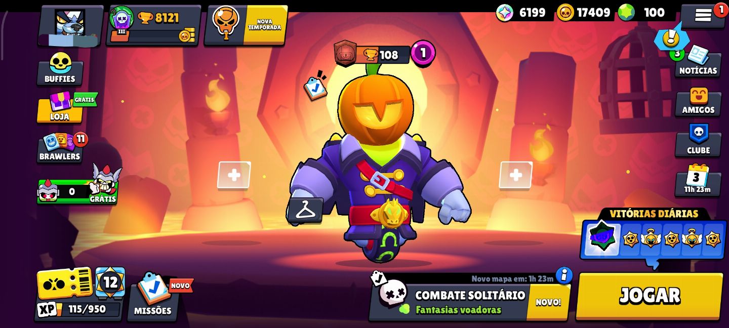 CONTA BRAWL STARS | 8K TROFÉUS|