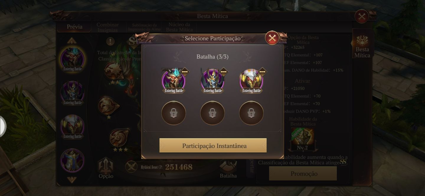 Conta Mu Dark Epoch vip9 t8 LV 453