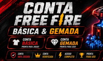 CONTA FF BASICA GEMADAmelhor skins top para pegar e jogar