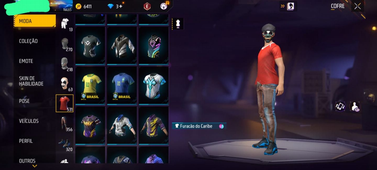 CONTA DE FREE FIRE PARA GEMADA