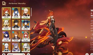 CONTA GENSHIN END GAME COM VARIOS T5 META