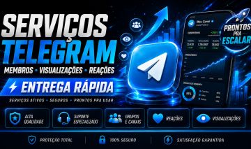 [PREÇO BAIXO] TELEGRAM | MEMBROS | VISUALIZAÇÕES | REAÇÕES | GRUPOS E CANAIS