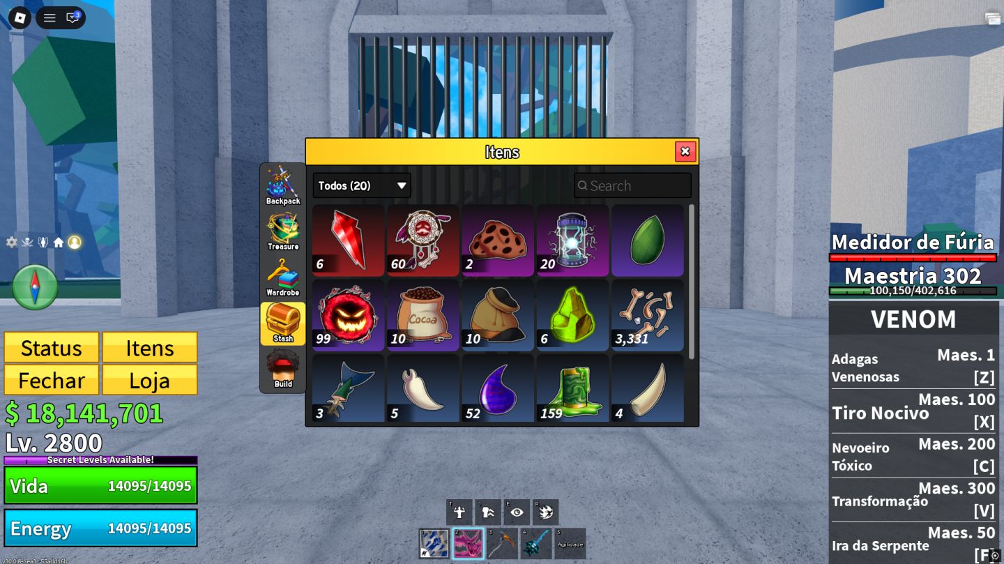 LV2800 + GODHUMAN + VENOM + CDK + TTK + FOICE SAGRADA + SKULL GUITAR