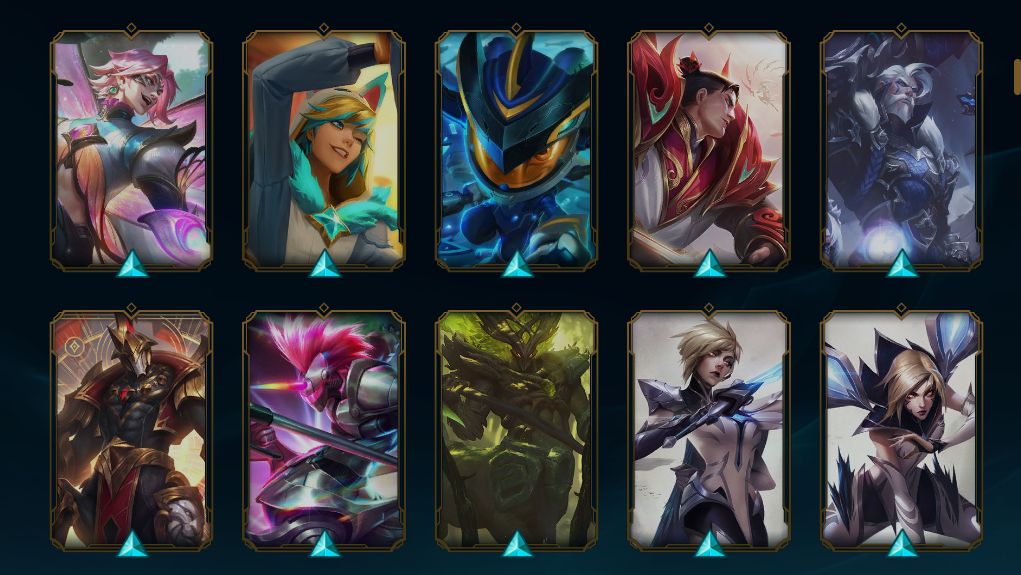 LOL DIAMANTE IV | 207 SKINS | 1 ULTIMATE | 3 MÍTICAS | 8 LENDÁRIAS | HONRA 4