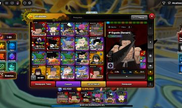 CONTA ANIME EXPEDITIONS LVL 234 | 9 UNBOUND + SKIN EXCLUSIVA