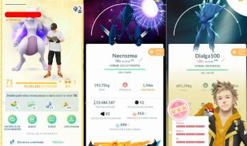 CONTA POKÉMON GO LEVEL 71 | 255 LENDARIO | 235 BRILHANTE | NECROZMA SHINY FUNDO
