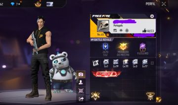 Conta de free Fire 2019