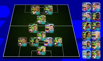 CONTA EFOOTBALL MOBILE ELENCO FORTE + FORÇA COLETIVA 3212