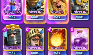 Conta de Clash Royale Com Deck Double Prince FULL