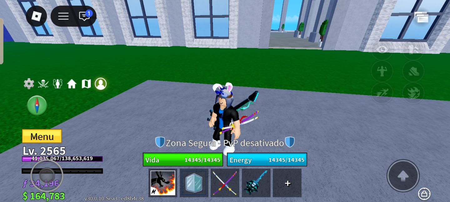 Conta de Roblox full no blox frutis