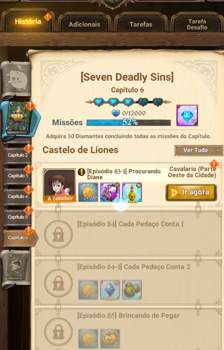 Conta com Odin 3/6