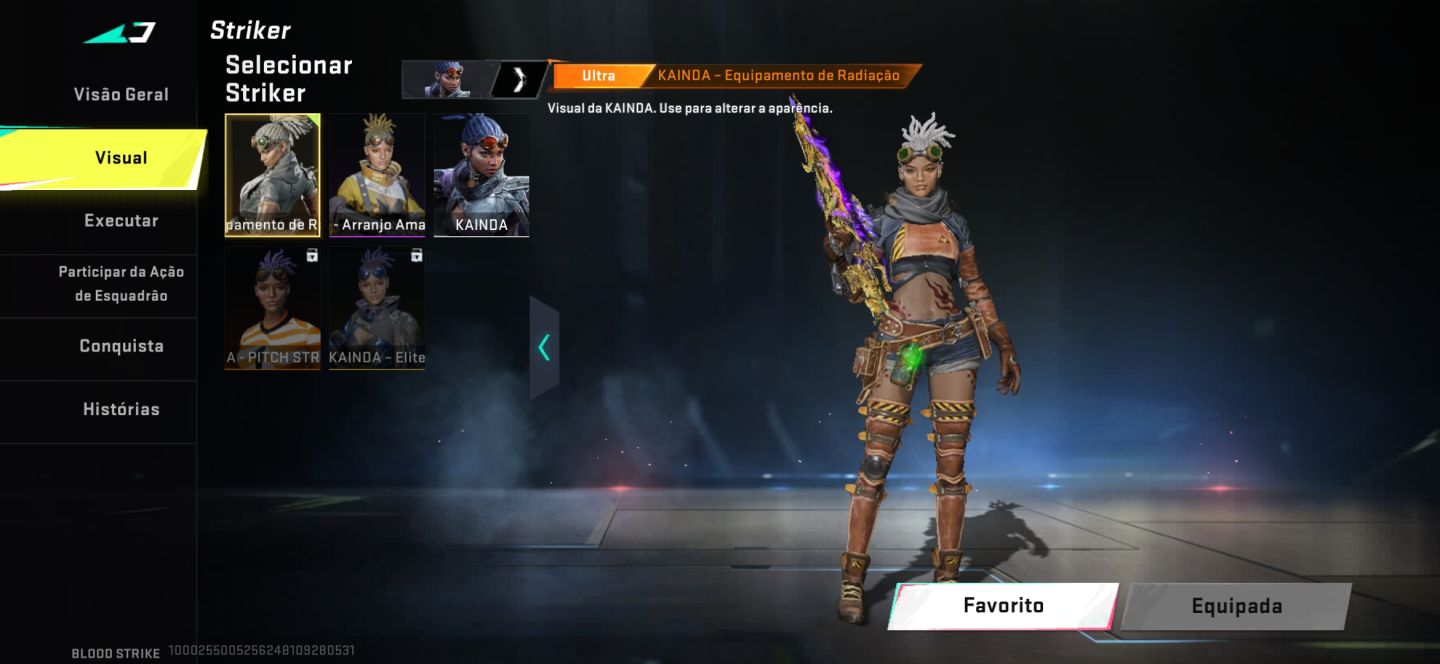CONTA BLOOD STRIKE NV 41 COM KATYA ETERNO , FACA SANTUARIO LEIA A DESCRICAO