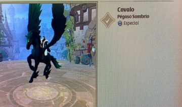 Conta de albion online com skin de pegasus, muito espc e 130m em itens no bau