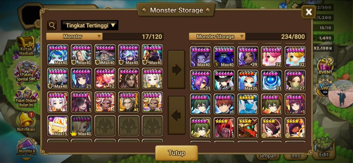Conta Ásia endgame 7lds vip