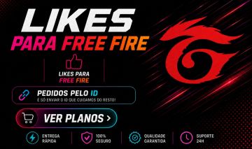 Likes Free Fire Entrega pelo ID