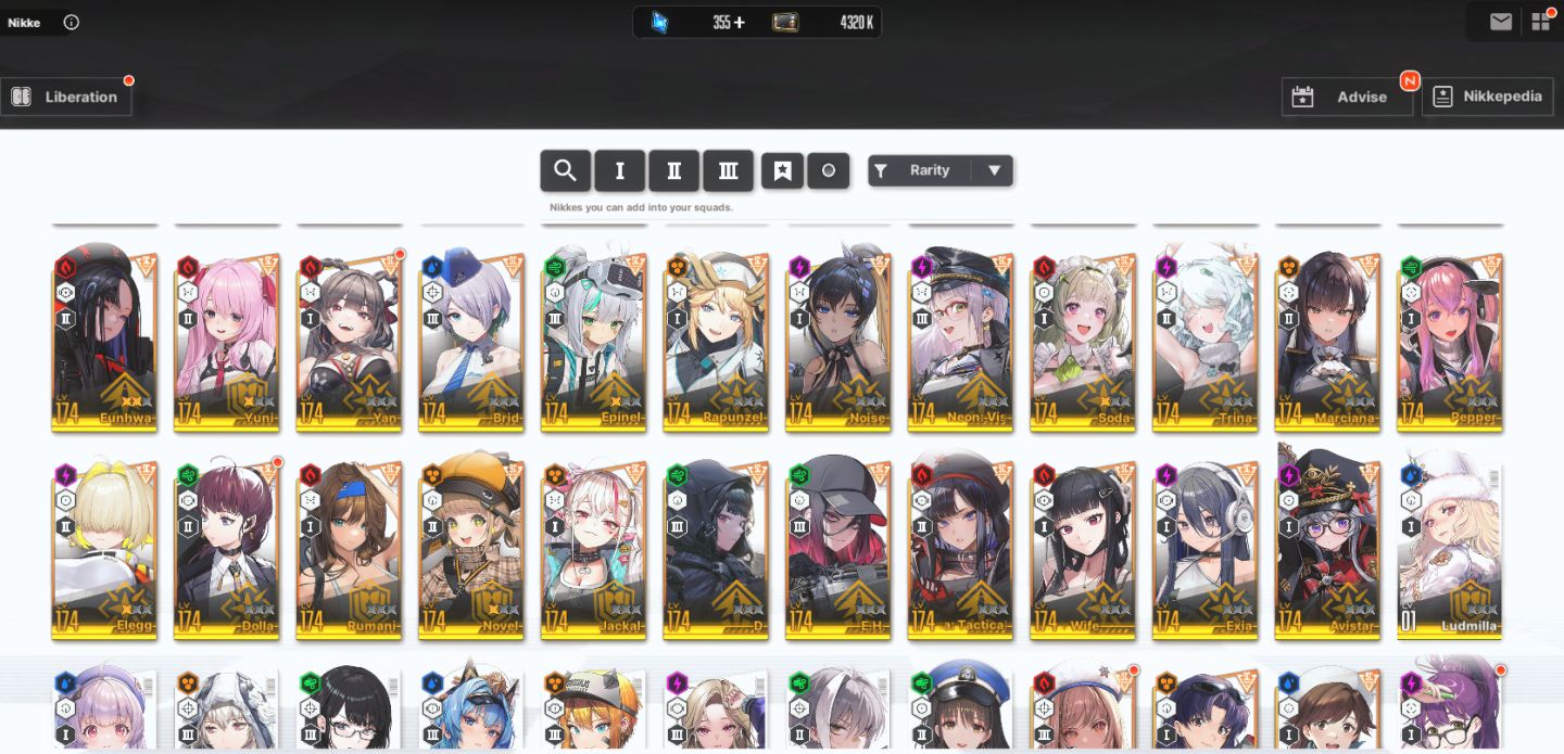 [Goddess of Victory: Nikke] - Anis: Star, Nayuta, Dorothy, Siren + 50 SSR