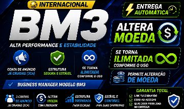 BM3 Internacional | Altera Moeda | Se Torna Ilimitada | Entrega Automática