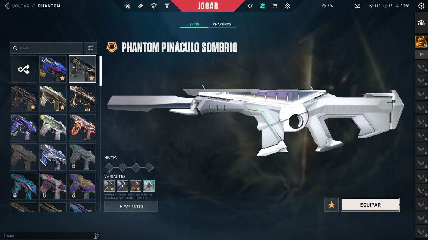 CONTA VALORANT ASC 1 VANDAL CHAMPIONS 23 E MUITO MAIS