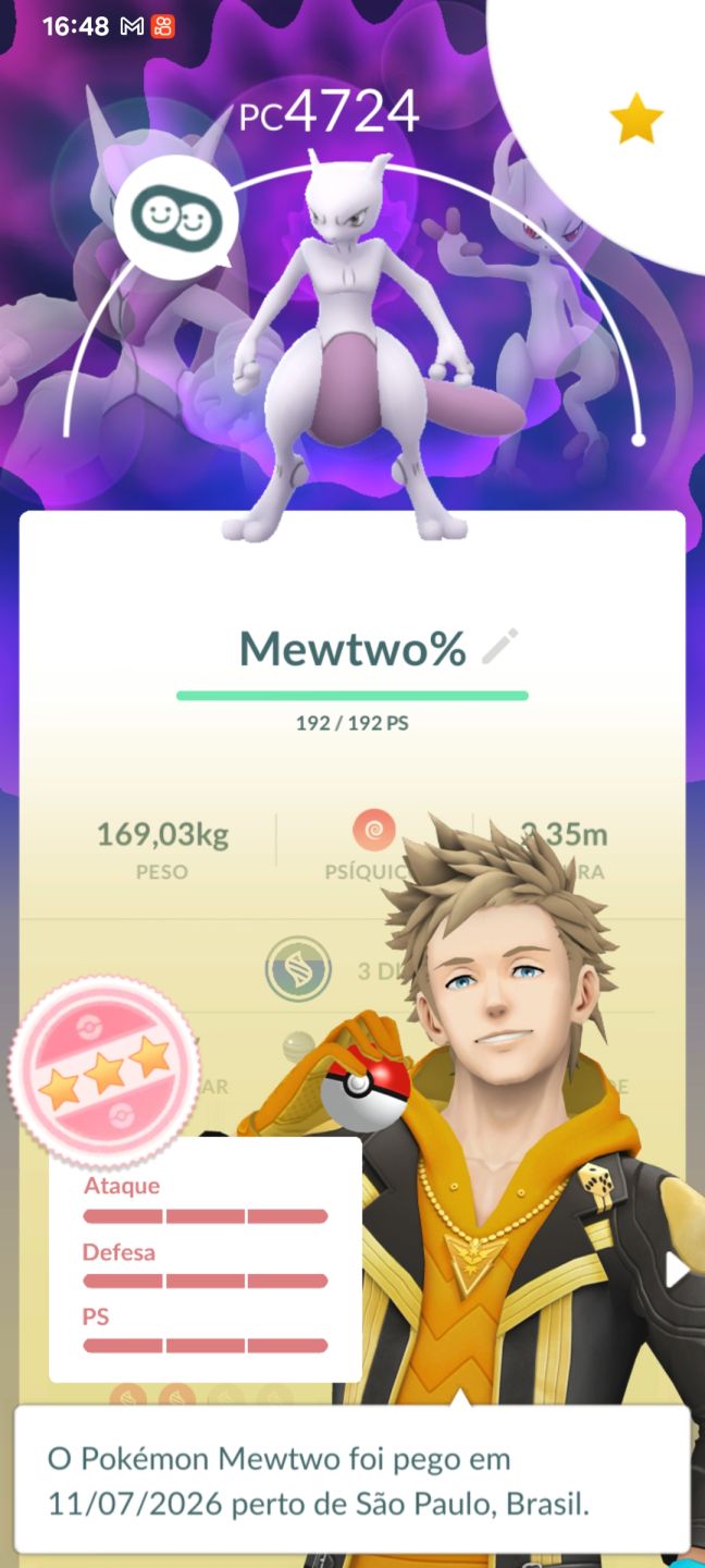 Conta Pokemon Go Elite