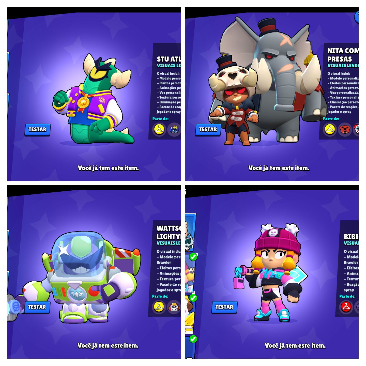 CONTA BRAW 67K | FAMA SOLAR 1 COM TODOS OS BRAWLERS NÍVEL 9 OU MAIS E SKINS OLD