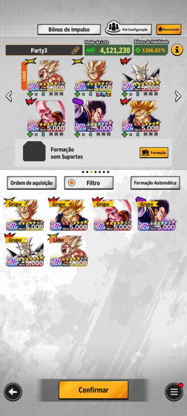 CONTA DB LEGENDS COM VARIOS ULTRAS
