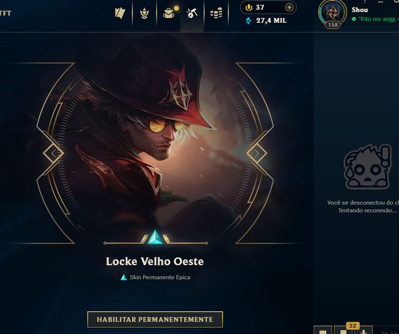 Conta 150 skins - full acesso - icones antigos